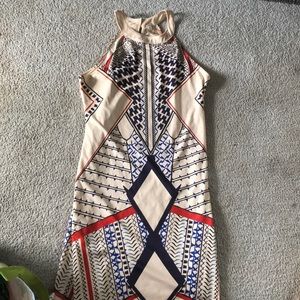 Around the neck dress